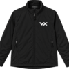 Embroidered VX Logo Soft Shell Jacket by VX MERCH