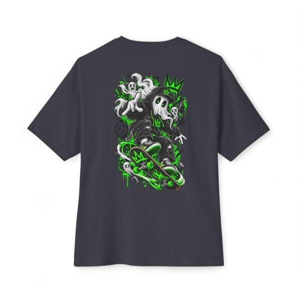 Ghost Ride Boxy Tee – Oversized Graffiti Streetwear Graphic T-Shirt