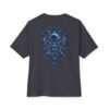 2154486200732274990_2048.jpeg Cosmic Watcher — Oversized Black Celestial Eye Graphic Tee by VX MERCH