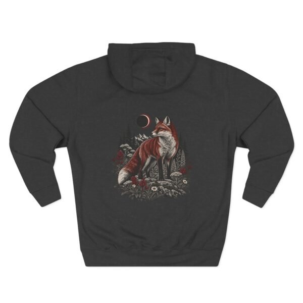 Crimson Moon Fox Hoodie — Nature Streetwear by VX MERCH