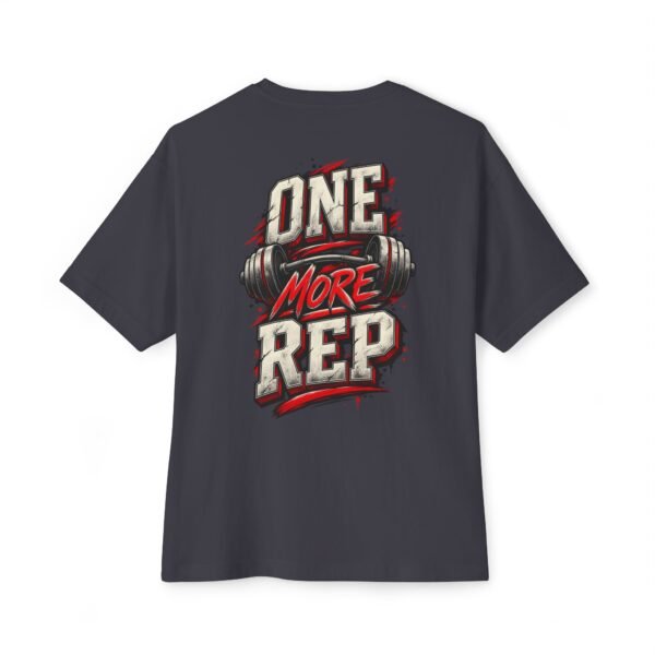 2512952819586628502_2048.jpeg One More Rep Motivation Oversized Graphic Tee by VX MERCH