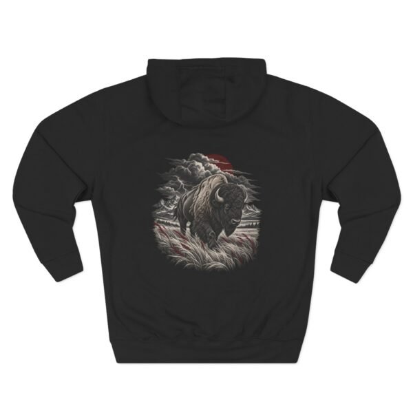 Mountain Bison Hoodie — Nature Streetwear by VX MERCH