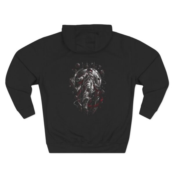 Lost Beyond Orbit Astronaut Graphic Fleece Hoodie by VX MERCH