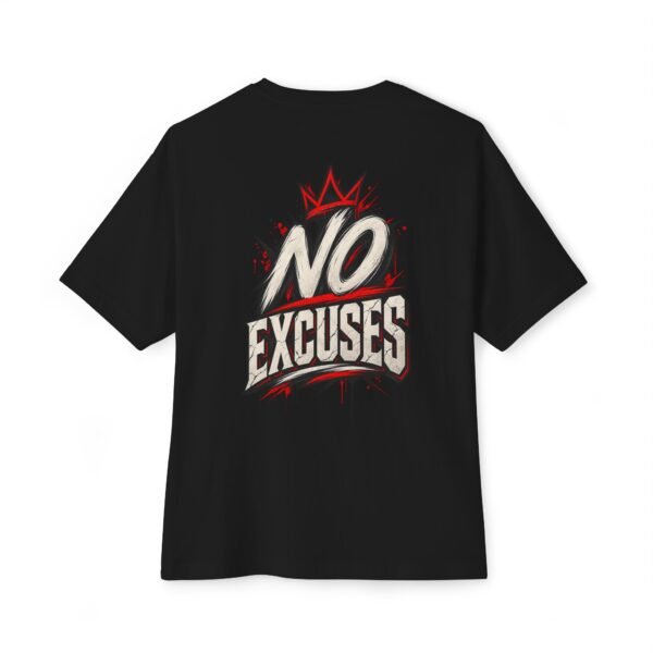 2862190876039312892_2048.jpeg No Excuses Motivation Oversized Graphic Tee by VX MERCH