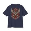 2863947337105219128_2048.jpeg Road Reaper Vintage Boxy Tee – Oversized Biker Skull Graphic T-Shirt