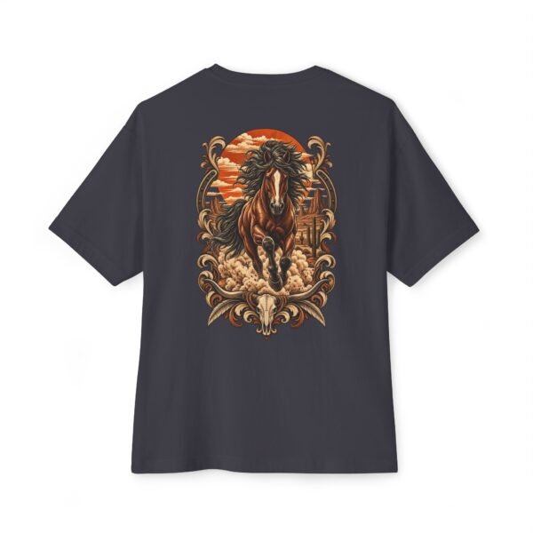 2983145502249580970_2048.jpeg Wild Stallion Vintage Boxy Tee – Oversized Western Horse Graphic T-Shirt