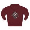 3017282805252905831_2048.jpeg Crimson Pulse Anatomical Heart Gothic Graphic Fleece Hoodie by VX MERCH