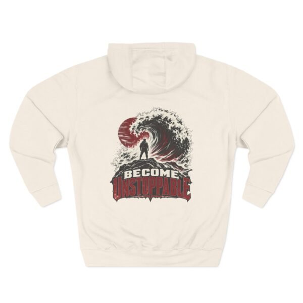 Become Unstoppable Wave Graphic Fleece Hoodie by VX MERCH