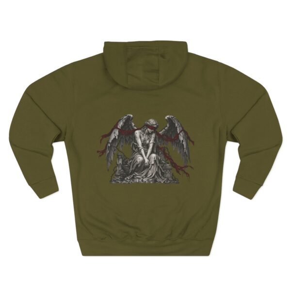 Fallen Seraph Angel Graphic Fleece Hoodie by VX MERCH