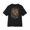 3679655248962857857_2048.jpeg Jungle Instinct Boxy Tee – Oversized Tiger Nature Graphic T-Shirt by VX MERCH