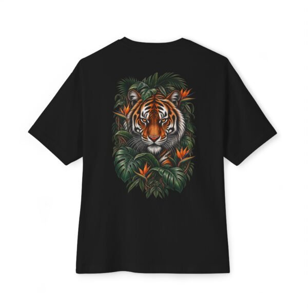 3679655248962857857_2048.jpeg Jungle Instinct Boxy Tee – Oversized Tiger Nature Graphic T-Shirt by VX MERCH
