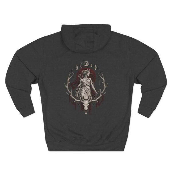 Moonbound Huntress Hoodie — Dark Mythology Streetwear by VX MERCH