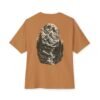 Moonlit Wilderness Boxy Tee – Oversized Mountain Forest Nature Graphic T-Shirt  Description by VX MERCH