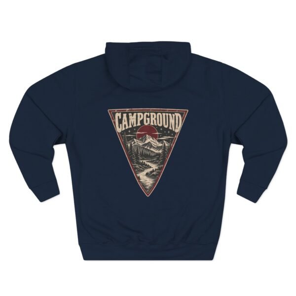 3924189323816443523_2048.jpeg Campground Escape Hoodie — Vintage Outdoor Adventure Graphic by VX MERCH