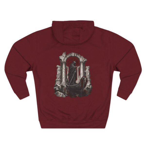 4032345699270430937_2048.jpeg Crimson Gatekeeper Hoodie — Dark Mythology Streetwear by VX MERCH
