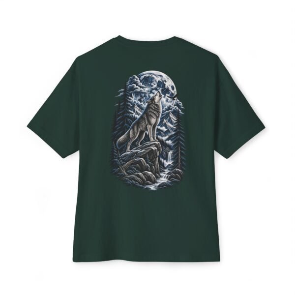 411379532622643169_2048.jpeg Moon Howl Boxy Tee – Oversized Wolf Nature Graphic T-Shirt by VX MERCH