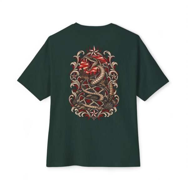 Desert Viper Vintage Boxy Tee – Oversized Snake Graphic T-Shirt