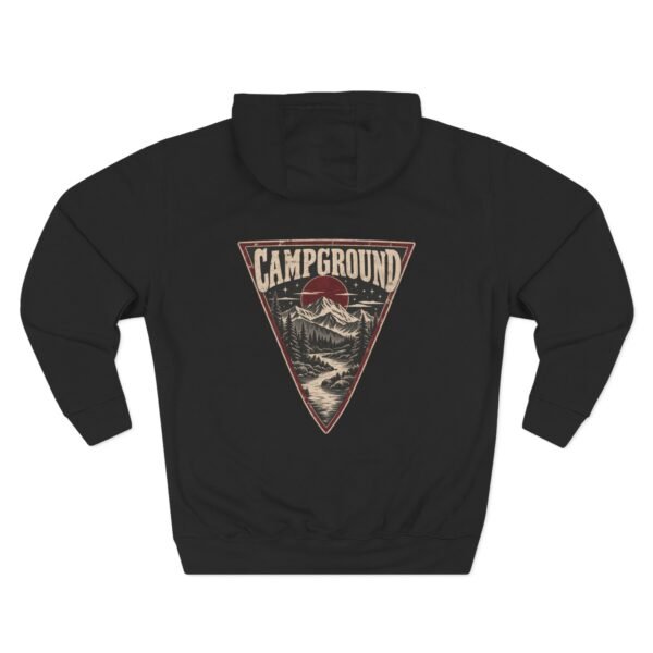 431392656810041643_2048.jpeg Campground Escape Hoodie — Vintage Outdoor Adventure Graphic by VX MERCH
