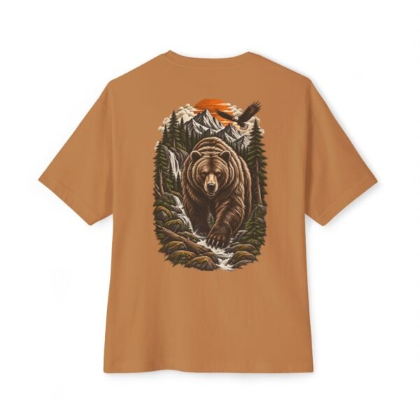 4389836637657466249_2048-1.jpeg Forest Guardian Boxy Tee – Oversized Bear Nature Graphic T-Shirt