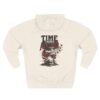 4543968111724323746_2048.jpeg Time Favors Action Motivational Hourglass Graphic Fleece Hoodie by VX MERCH
