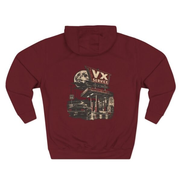 VX Service Station Hoodie — Vintage Road Graphic by VX MERCH
