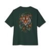 4647792842882062116_2048.jpeg Jungle Instinct Boxy Tee – Oversized Tiger Nature Graphic T-Shirt by VX MERCH
