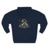 Dark Moon Mountain Graphic Fleece Hoodie by VX MERCH