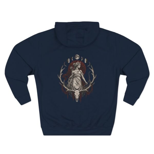 Moonbound Huntress Hoodie — Dark Mythology Streetwear by VX MERCH