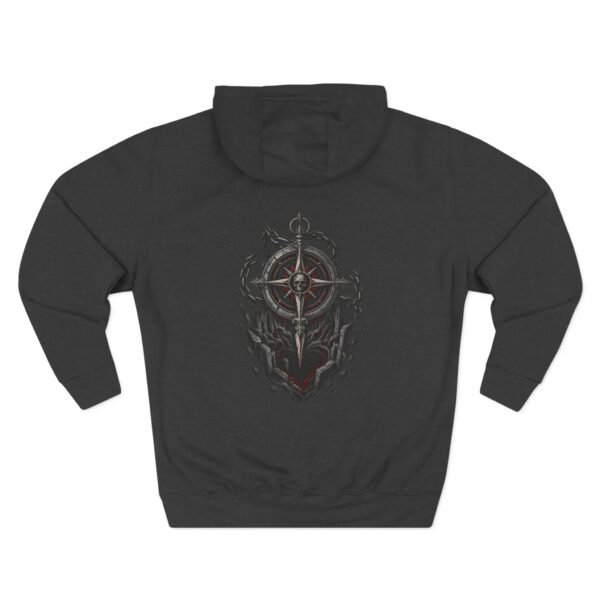4834570223001514101_2048.jpeg Eclipse Compass Gothic Graphic Fleece Hoodie by VX MERCH