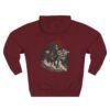 5315661957604145348_2048.jpeg Crimson Mountain Horse Hoodie — Nature Streetwear by VX MERCH