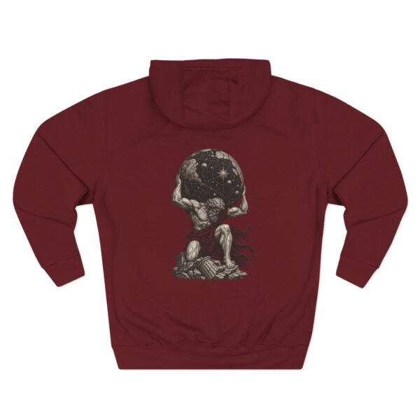 5333230097914653812_2048.jpeg Atlas Burden Mythology Graphic Fleece Hoodie by VX MERCH