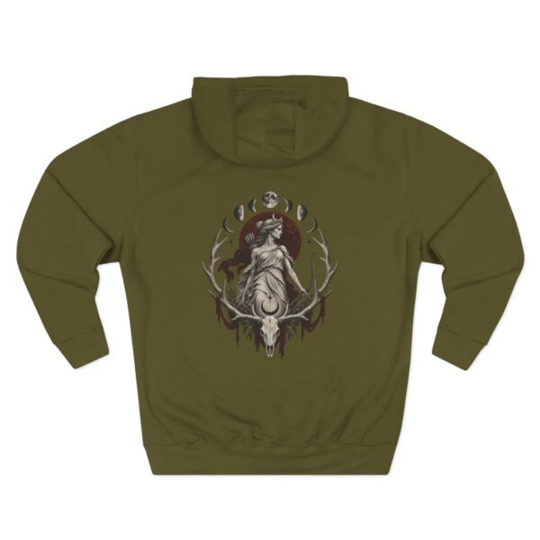 Moonbound Huntress Hoodie — Dark Mythology Streetwear by VX MERCH