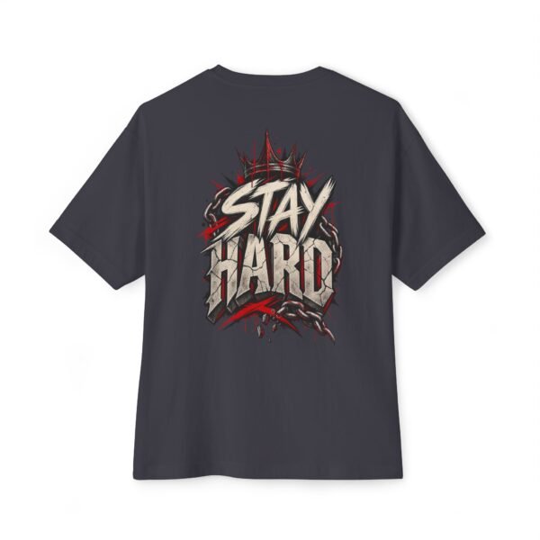 5440372790720936474_2048.jpeg Stay Hard Motivation Oversized Graphic Tee by VX MERCH