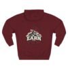 5758990179092160256_2048.jpeg Earn the View Motivational Mountain Graphic Fleece Hoodie by VX MERCH