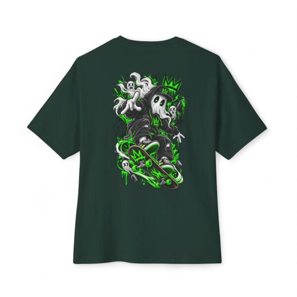 Ghost Ride Boxy Tee – Oversized Graffiti Streetwear Graphic T-Shirt
