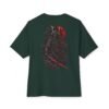 6243621409748517697_2048.jpeg Crimson Ronin Boxy Tee — Oversized Black Samurai Graphic T-Shirt by VX MERCH