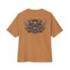 6400433863242392567_2048.jpeg Iron Wings Vintage Boxy Tee – Oversized Biker Graphic T-Shirt