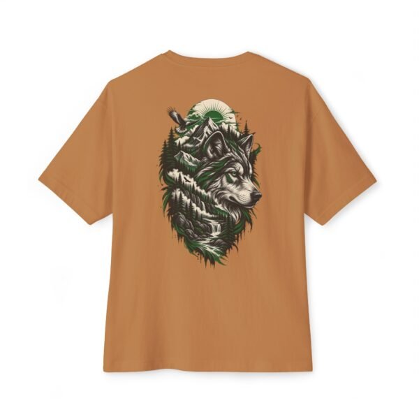 6629269389553346699_2048.jpeg Wild Spirit Boxy Tee – Oversized Wolf Nature Graphic T-Shirt