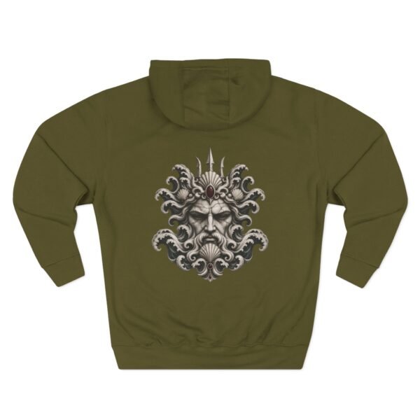 6784146484075924595_2048.jpeg Ancient Sea God Mythology Graphic Fleece Hoodie by VX MERCH