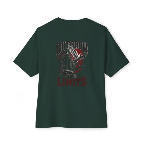 6858254433895598483_2048.jpeg Overcome Limits Motivation Oversized Graphic Tee by VX MERCH