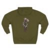6913000622401918789_2048.jpeg Bloom Beyond Ruin Gothic Heart Graphic Fleece Hoodie by VX MERCH