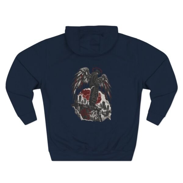 Concrete Wings Hoodie — Urban Raven Streetwear by VX MERCH