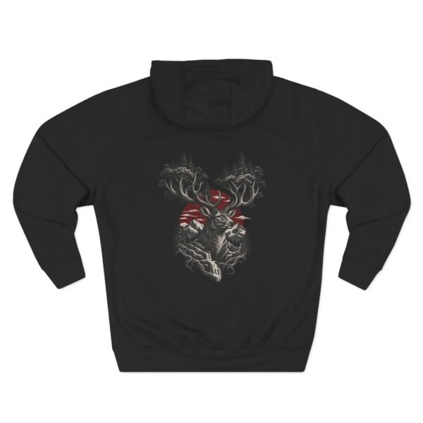 7173608041836403223_2048.jpeg Forest Monarch Stag Hoodie — Nature Streetwear by VX MERCH