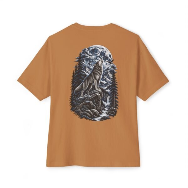 7197082497288557116_2048.jpeg Moon Howl Boxy Tee – Oversized Wolf Nature Graphic T-Shirt by VX MERCH