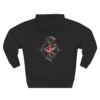 7252591103147599979_2048.jpeg Crimson Coil Gothic Serpent Graphic Fleece Hoodie by VX MERCH