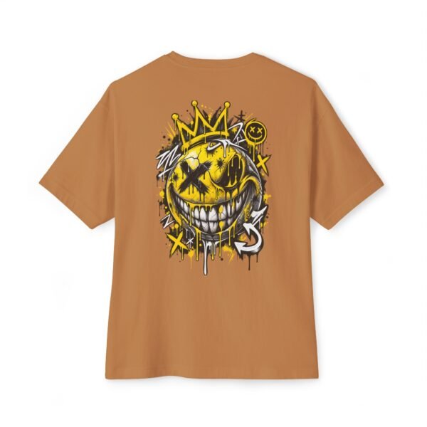 7399148059362440823_2048.jpeg Chaos Smile Boxy Tee – Oversized Graffiti Streetwear T-Shirt