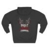 Built to Break Through Graphic Fleece Hoodie by VX MERCH