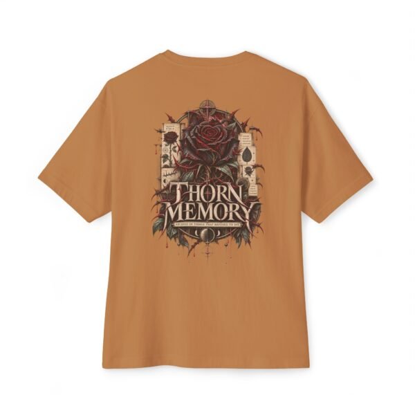 7565334976607759892_2048.jpeg Thorn Memory — Oversized Black Gothic Rose Graphic Tee by VX MERCH