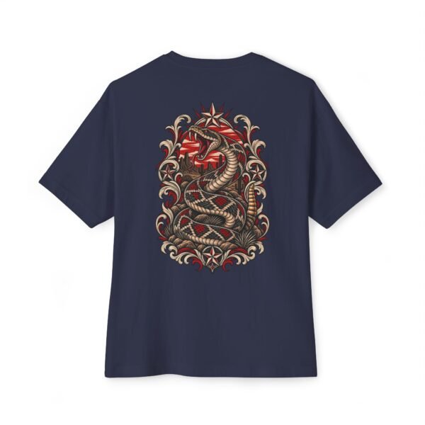 Desert Viper Vintage Boxy Tee – Oversized Snake Graphic T-Shirt