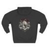 Crimson Arctic Bear Hoodie — Nature Streetwear by VX MERCH